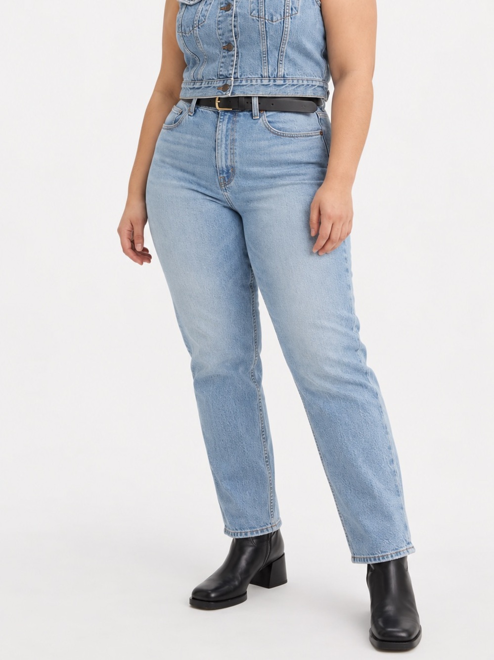 Levi’s Premium Jeans Womens 18W 70s High Rise Slim Straight